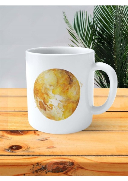 Ay Baskılı Kupa Bardak Kişiye Özel Model 3