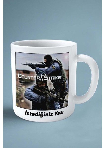 Counter Strike Cs 2 Csgo Oyun Baskılı Kupa Bardak Çift Taraflı Kişiye Özel Model 6 fiyatları