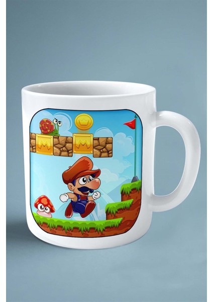 Super Binogo Mobil Oyun Baskılı Kupa Bardak Çift Taraflı Baskı Kişiye Özel Model 6