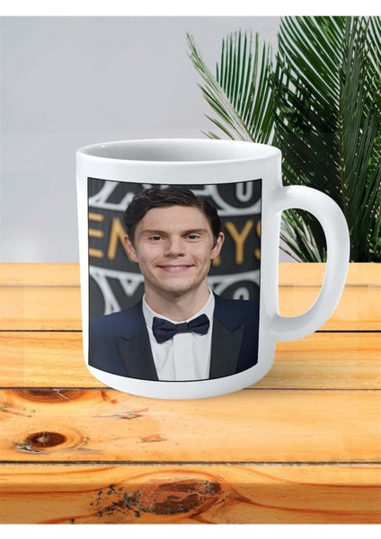 Evan Peters Baskılı Kupa Bardak Kişiye Özel Desen 2