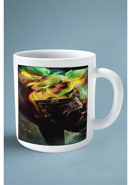 League Of Legends Oyun Baskılı Kupa Bardak Çift Taraflı Baskı Kişiye Özel Model 18