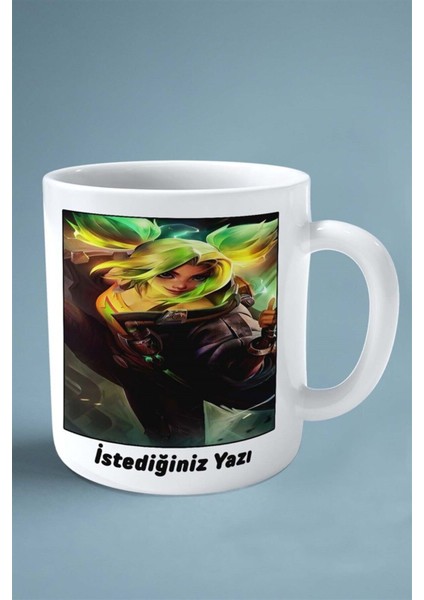 League Of Legends Oyun Baskılı Kupa Bardak Çift Taraflı Baskı Kişiye Özel Model 18 fiyatları