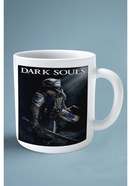 Dark Souls Oyun Baskılı Kupa Bardak Çift Taraflı Kişiye Özel Model 3