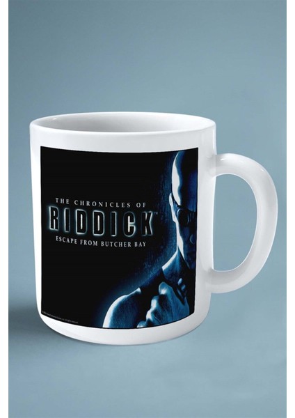 The Chronicles Of Riddick Oyun Baskılı Kupa Bardak Çift Taraflı Baskı Kişiye Özel Model 1