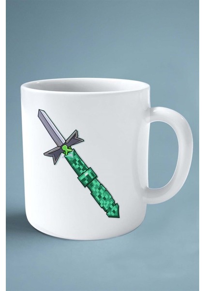 Minecraft Oyun Baskılı Kupa Bardak Çift Taraflı Kişiye Özel Model 22