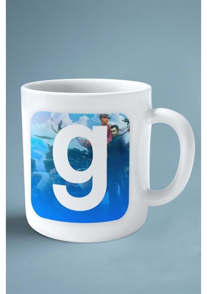 Garry's Mod Oyun Baskılı Kupa Bardak Çift Taraflı Kişiye Özel Model 4