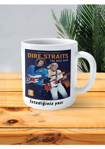 Dire Straits Baskılı Kupa Bardak Kişiye Özel Desen 2 fiyatları