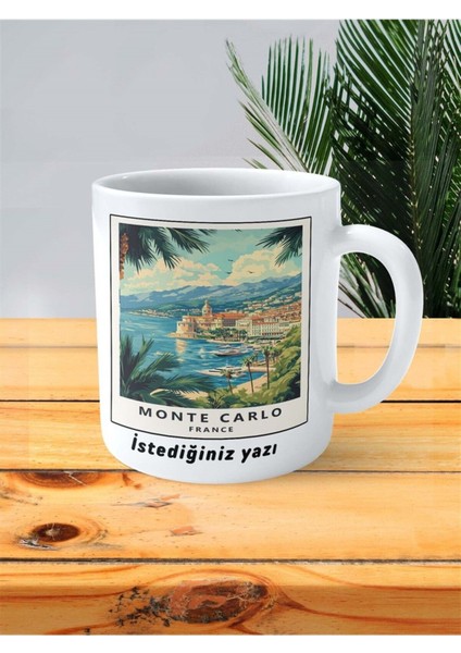 Monte Carlo Baskılı Kupa Bardak Kişiye Özel Desen fiyatları