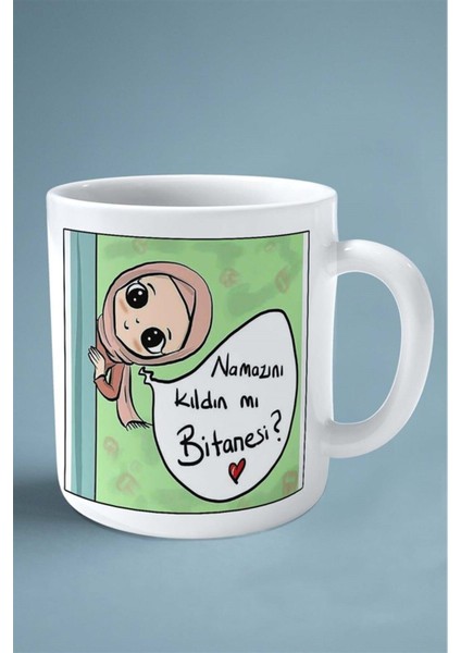 Namaz Secde Islamiyet Baskılı Kupa Bardak Çift Taraflı Baskı Kişiye Özel Model 23