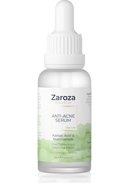 Siyah Nokta & Azelaik Asit & Salisilik Asit & Niacinamide Serum 30 ml