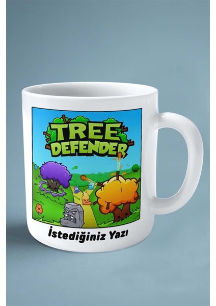 Evil Defender Oyun Baskılı Kupa Bardak Çift Taraflı Baskı Kişiye Özel Model 2 fiyatları