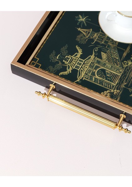 Renkli Tepsi, Şık ve Kullanışlı Ev Dekoru ve Servis Ürünü fiyatları