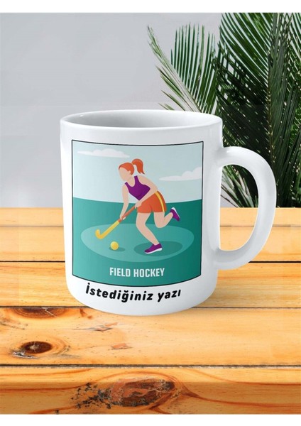Çim Hokeyi Baskılı Kupa Bardak Kişiye Özel Desen 3 fiyatları