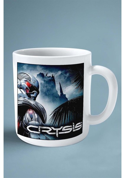 Crysis Oyun Baskılı Kupa Bardak Çift Taraflı Baskı Kişiye Özel Model 5