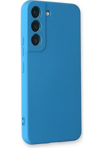 Samsung Galaxy S23 Plus Kılıf Nano Içi Kadife Silikon - Mavi fiyatları