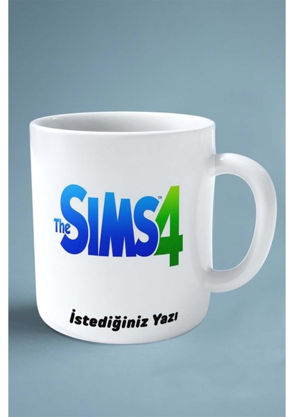 Sims Oyun Baskılı Kupa Bardak Çift Taraflı Kişiye Özel Model 4 fiyatları