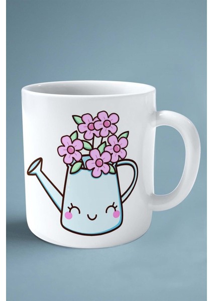 Sevgililer Günü Sevgili Kişiye Özel Baskılı Kupa Bardak Çift Taraflı Baskı Model 71 Sürahi