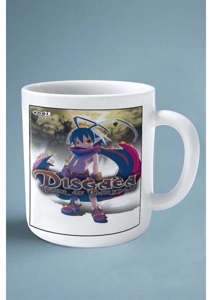 Disgaea Oyun Baskılı Kupa Bardak Çift Taraflı Baskı Kişiye Özel Model 1