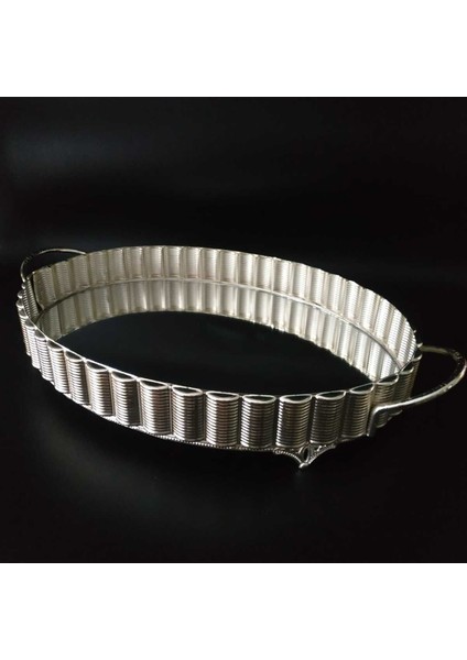 Şık Oval Çikolata ve Sunum Tepsisi, Zarif ve Kullanışlı Tasarım.