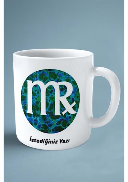 Başak Burcu Baskılı Kupa Bardak Çift Taraflı Baskı Kişiye Özel Model 6 fiyatları