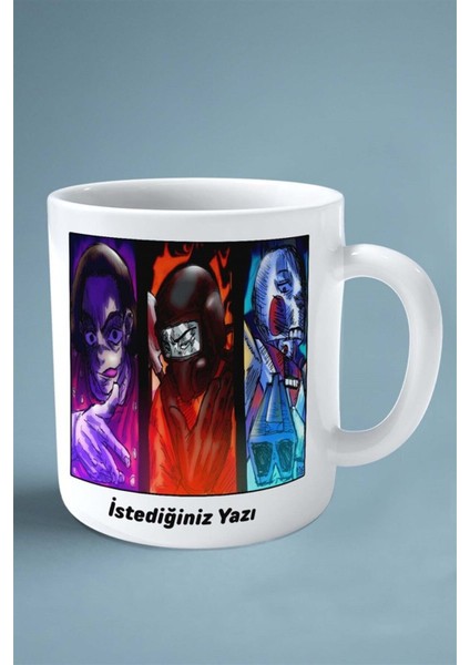 Lethal Company Oyun Baskılı Kupa Bardak Çift Taraflı Baskı Kişiye Özel Model 6 fiyatları