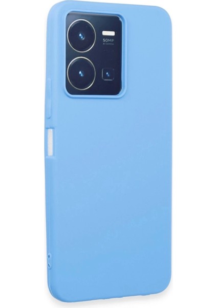 Vivo Y35 Kılıf First Silikon - Mavi fiyatları