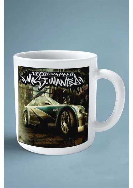 Need For Speed Oyun Baskılı Kupa Bardak Çift Taraflı Baskı Kişiye Özel Model 2