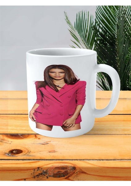 Zendaya Baskılı Kupa Bardak Kişiye Özel Model 3