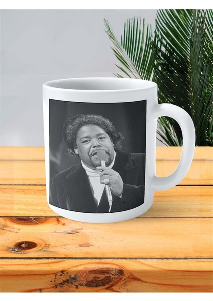 Barry White Baskılı Kupa Bardak Kişiye Özel Desen 1