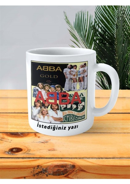 Abba Baskılı Kupa Bardak Kişiye Özel Desen 1 fiyatları