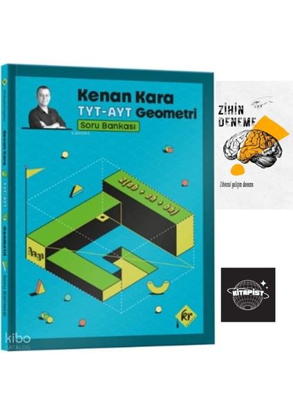 Kenan Kara Tyt-Ayt Geometri Soru Bankası YENİ+ZİHİNDENEME-KR644