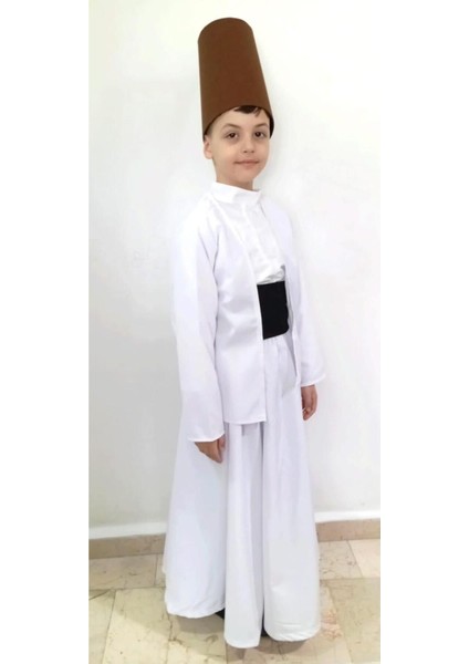 Çocuk Semazen Kostüm Beyaz, Renkli ve Rahat Giyim Seçeneği fiyatları