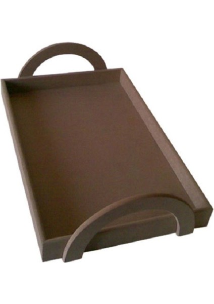 Kahverengi Küçük Derin Tepsi, Şık ve Kullanışlı Mutfak Aksesuarı