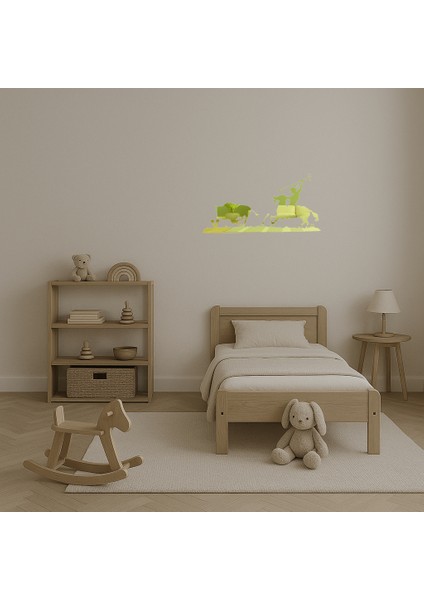 Boğa Avı Sahnesi Dekoratif Altın Aynalı Tablo - CPT107378-1853 fırsatları