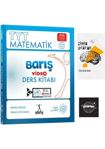 Barış Yayınları Tyt Matematik Video Ders KİTABI+ZİHİNDENEME-KR531