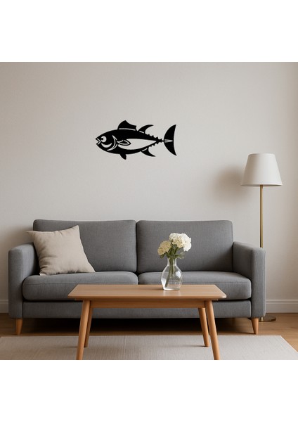 Modern Mdf Orkinos Balığı Tasarımlı Dekoratif Duvar Tablosu - KA6110-1542 fırsatları
