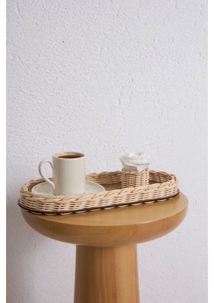 2'li Rattan Sunum ve Düzenleyici Seti Beyaz, Şık ve Pratik Tepsi modelleri