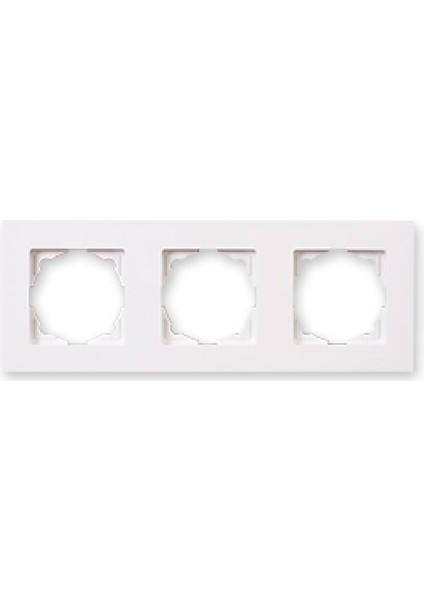 Eqona Beyaz Üçlü Çerçeve modelleri