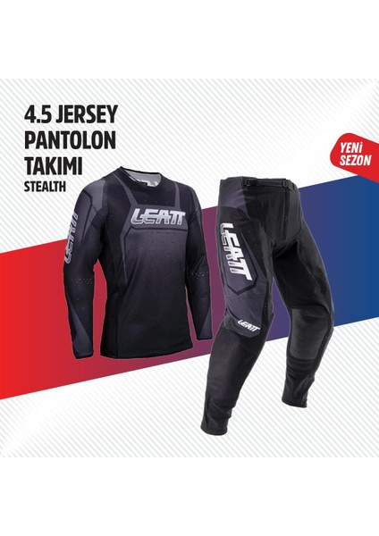 Siyah Gri Jersey Pantolon Takımı