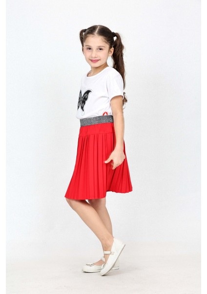 23 Nisan ve 29 Ekim Özel Gün Kostümü, Kırmızı Renk, Etek ve Body Dahil fiyatları