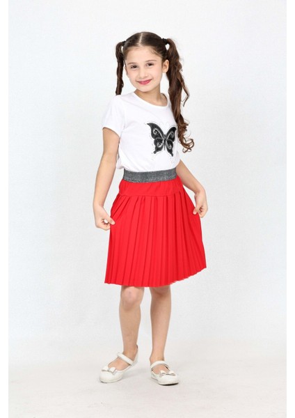 23 Nisan ve 29 Ekim Özel Gün Kostümü, Kırmızı Renk, Etek ve Body Dahil modelleri