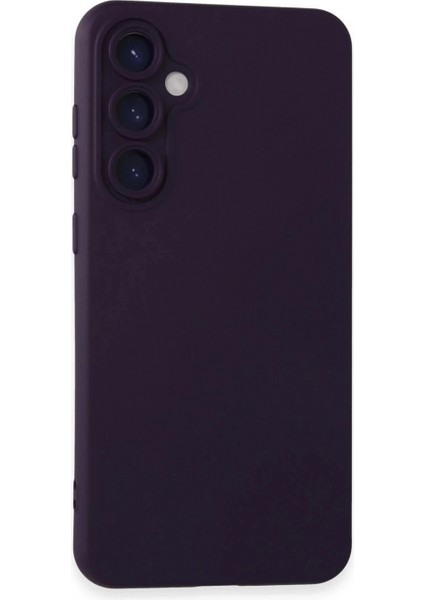 Samsung Galaxy S23 Fe Kılıf Nano Içi Kadife Silikon - Mor