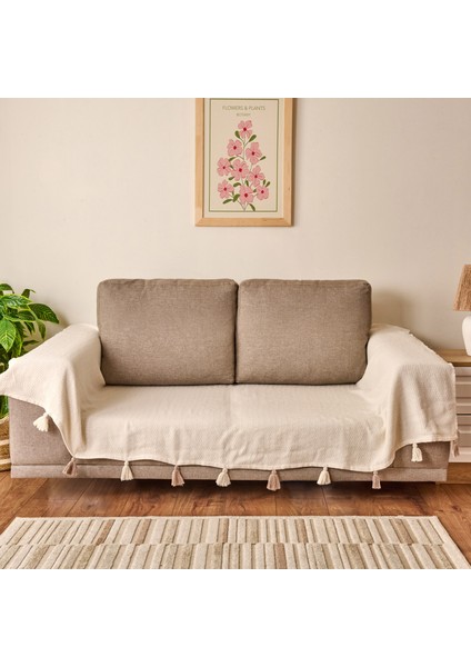 Soft Mount Koltuk Örtüsü - Ekru - 115X200 cm
