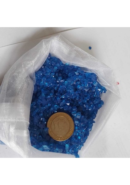 Lacivert Kırık Epoksi Cam Parçaları 2mm x 4mm 300GR, Şık ve Çeşitli Projeler Için Ideal fırsatları