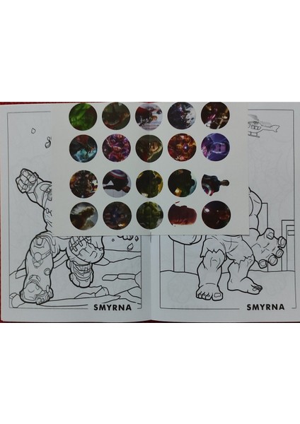 4 Adet Stickerli Boyama Kitabı (Roblox-B/ninja Kaplumbağalar/pijamaske-B/hulk) fırsatları