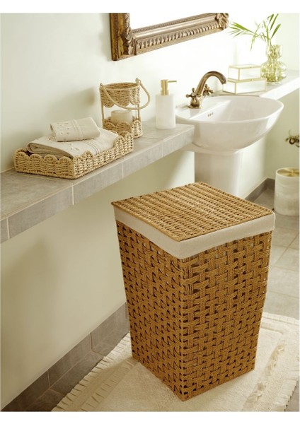 Renkli Natural Straw 32X21X6 cm Tepsi, Şık ve Dayanıklı Sunum ve Saklama Seçeneği modelleri