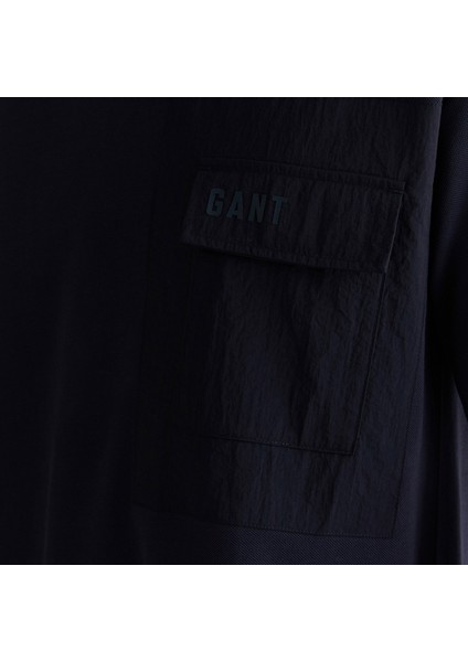 Erkek Lacivert Relaxed Fit Bisiklet Yaka Logolu T-Shirt indirimleri