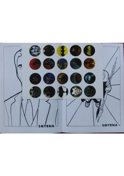 4 Adet Stickerli Boyama Kitabı (Starwars/batman/örümcek A.-B/pijamaske-B) fiyatları