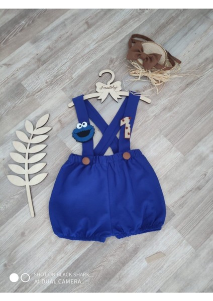 Mavi Kurabiye Canavarı Kostümü, Çocuklar Için Eğlenceli ve Rahat Giyim Seçeneği