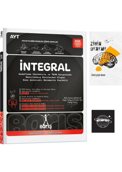 Barış Yayınları Integral Konu Anlatım FASİKÜL+ZİHİNDENEME-KR92